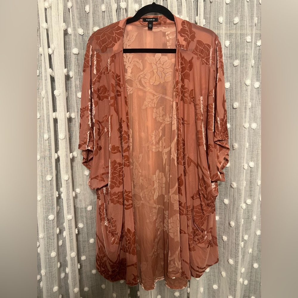Torrid Velvet Kimono